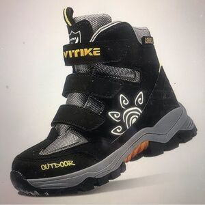 Vitike kids waterproof boots anti slip crampons size 36